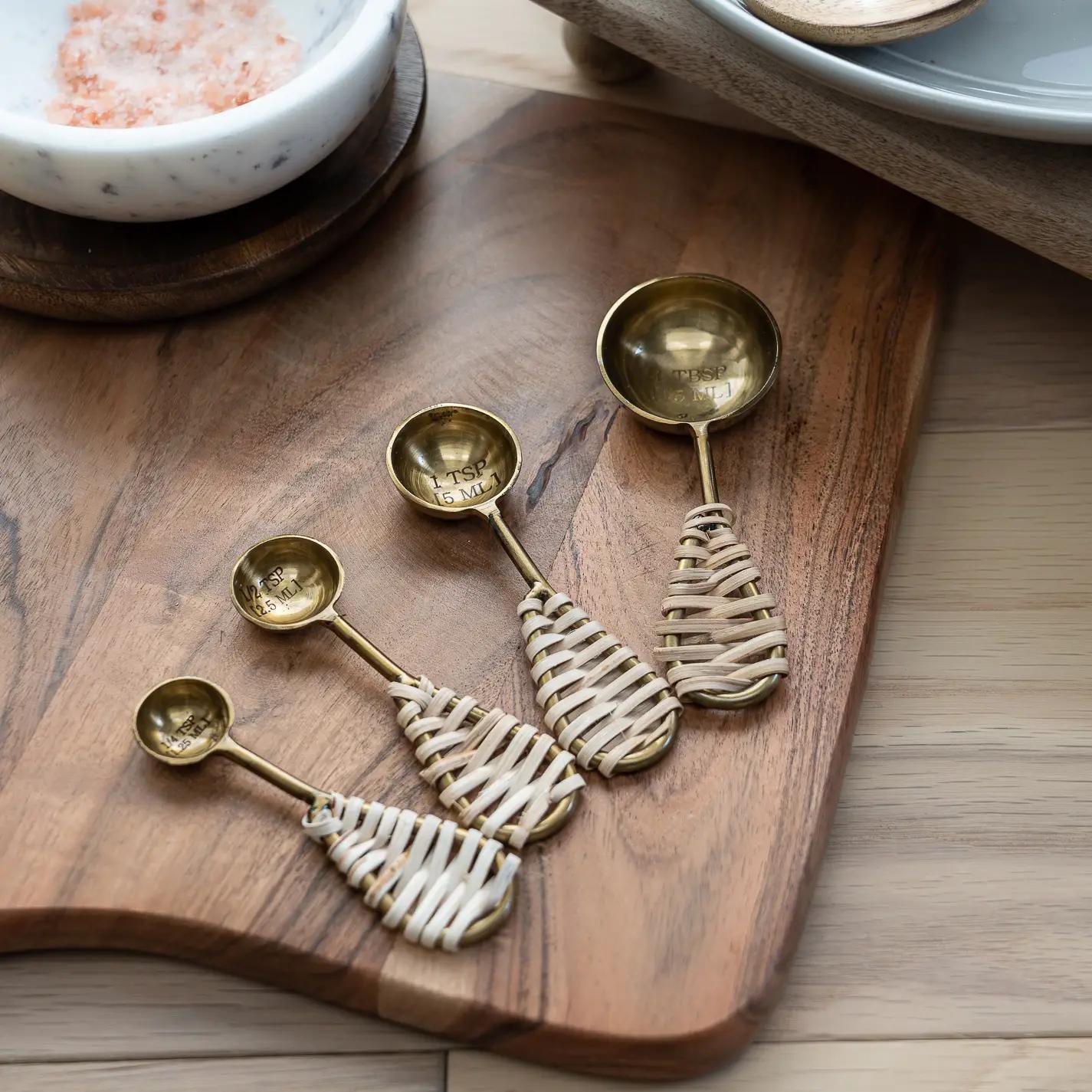 Gold Measuring Spoon Set