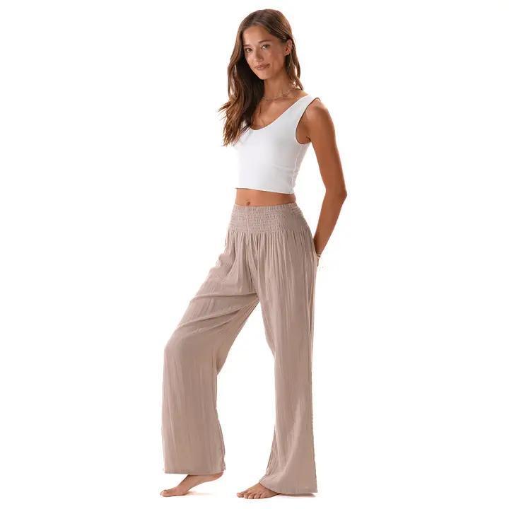 Stone Wide Leg Pants