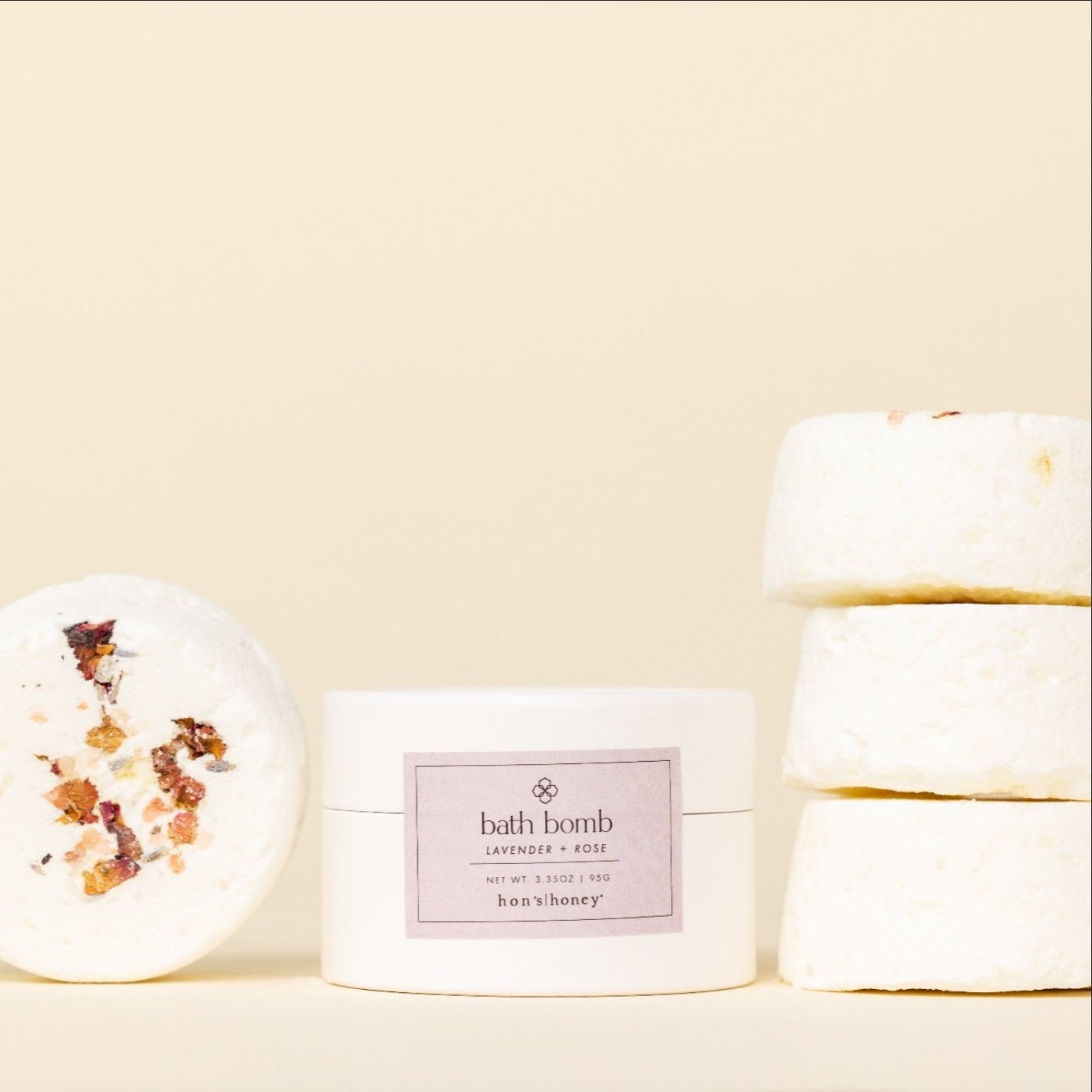 Lavender + Rose Bath Bomb