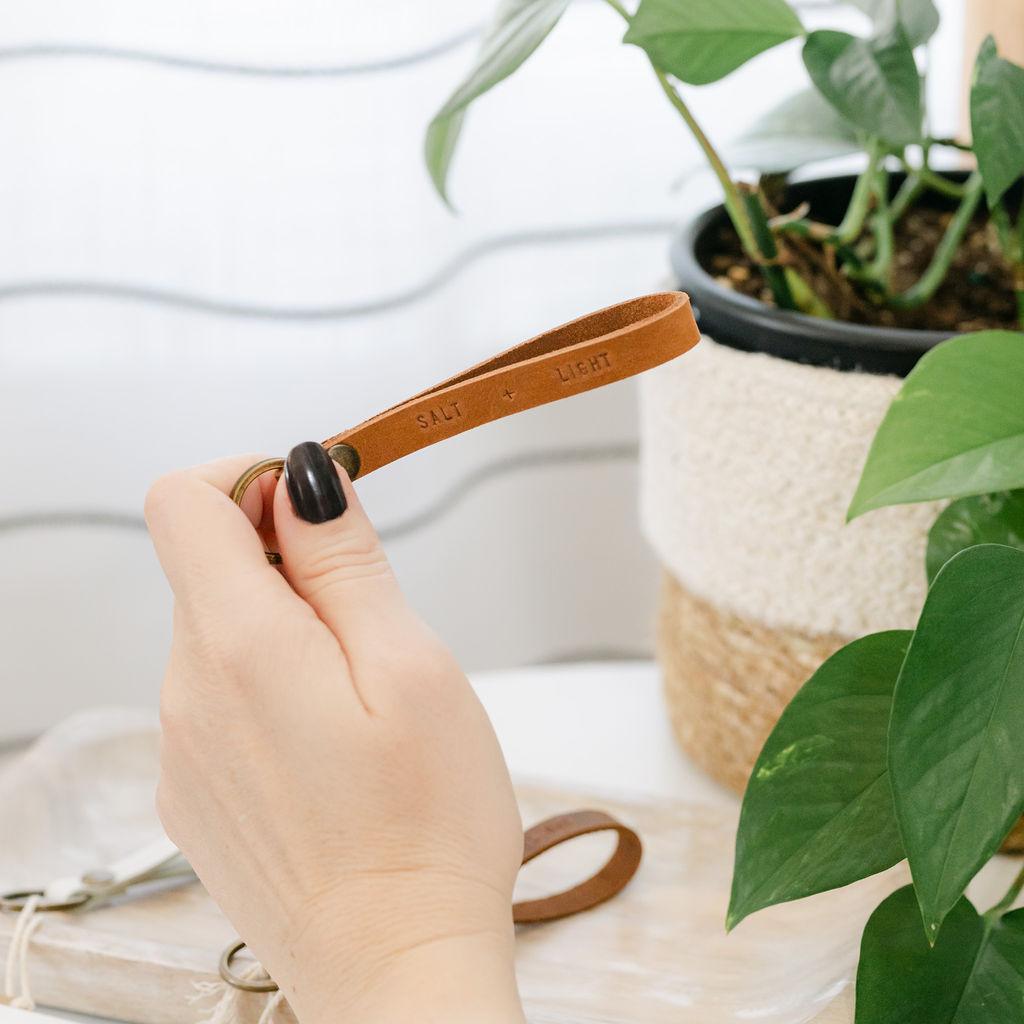 Salt + Light Keychain