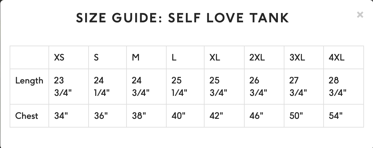 Self Love Tank