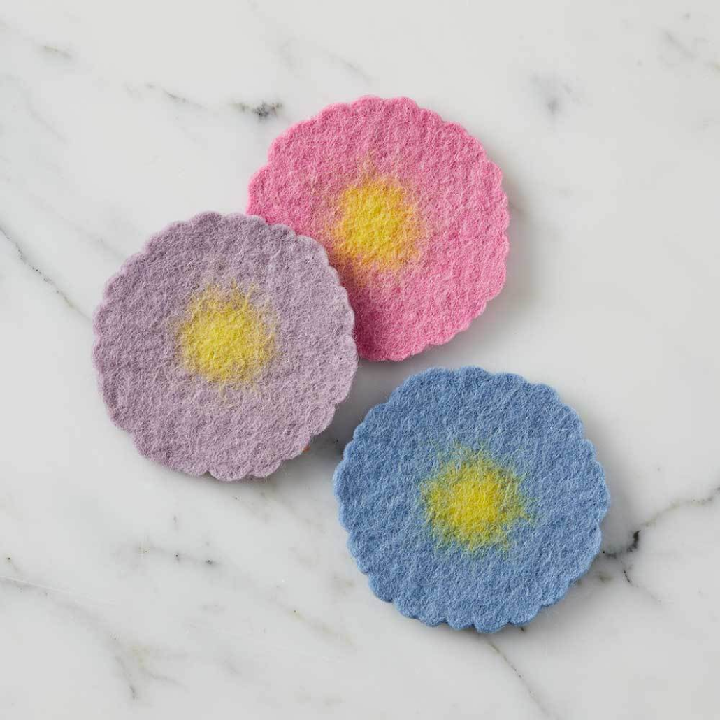 Felt Blossom Scrubber