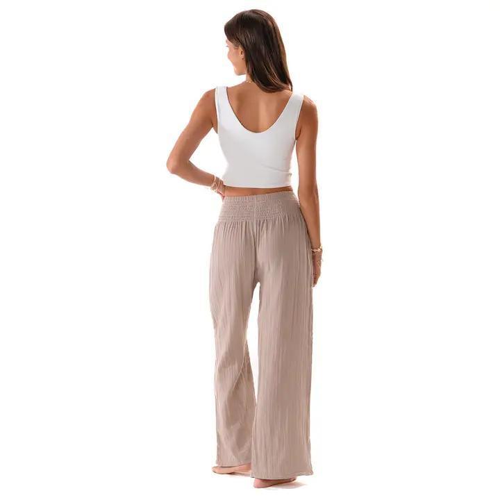 Stone Wide Leg Pants