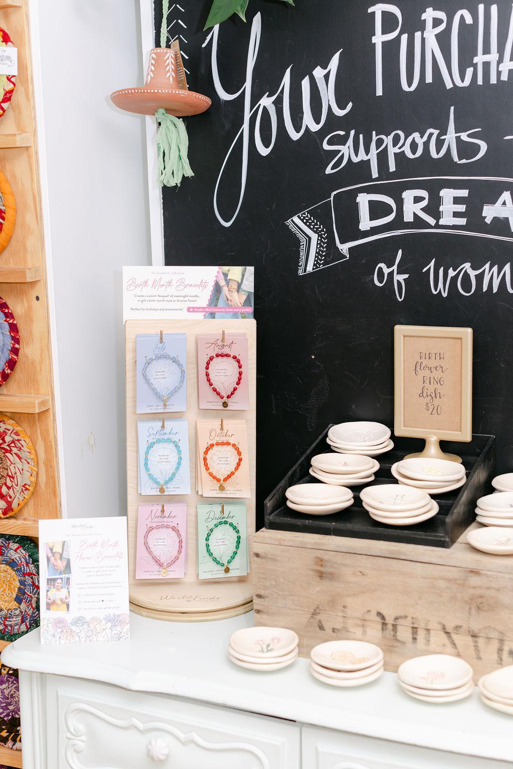 Botanical Birth Month Bracelets