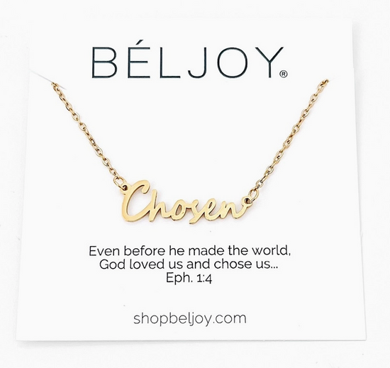 The Chosen Word Necklace