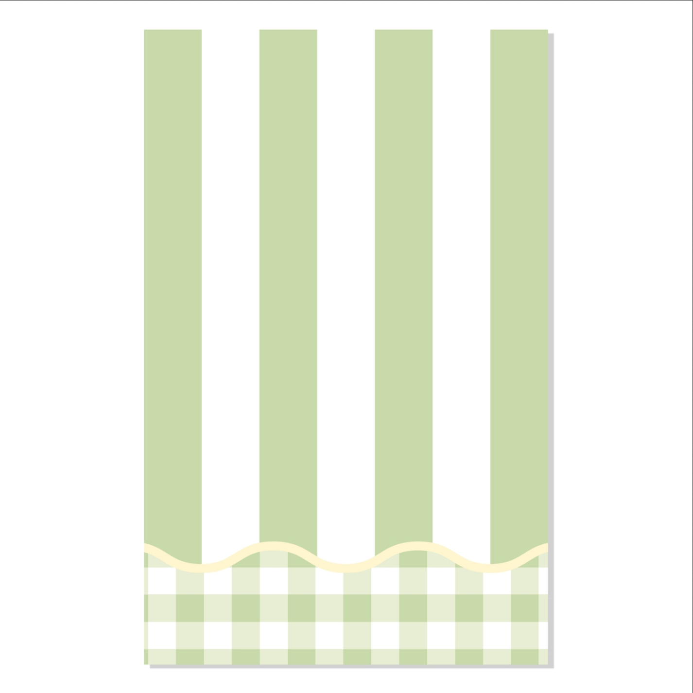 Green Cabana Classic Layflat Notebook