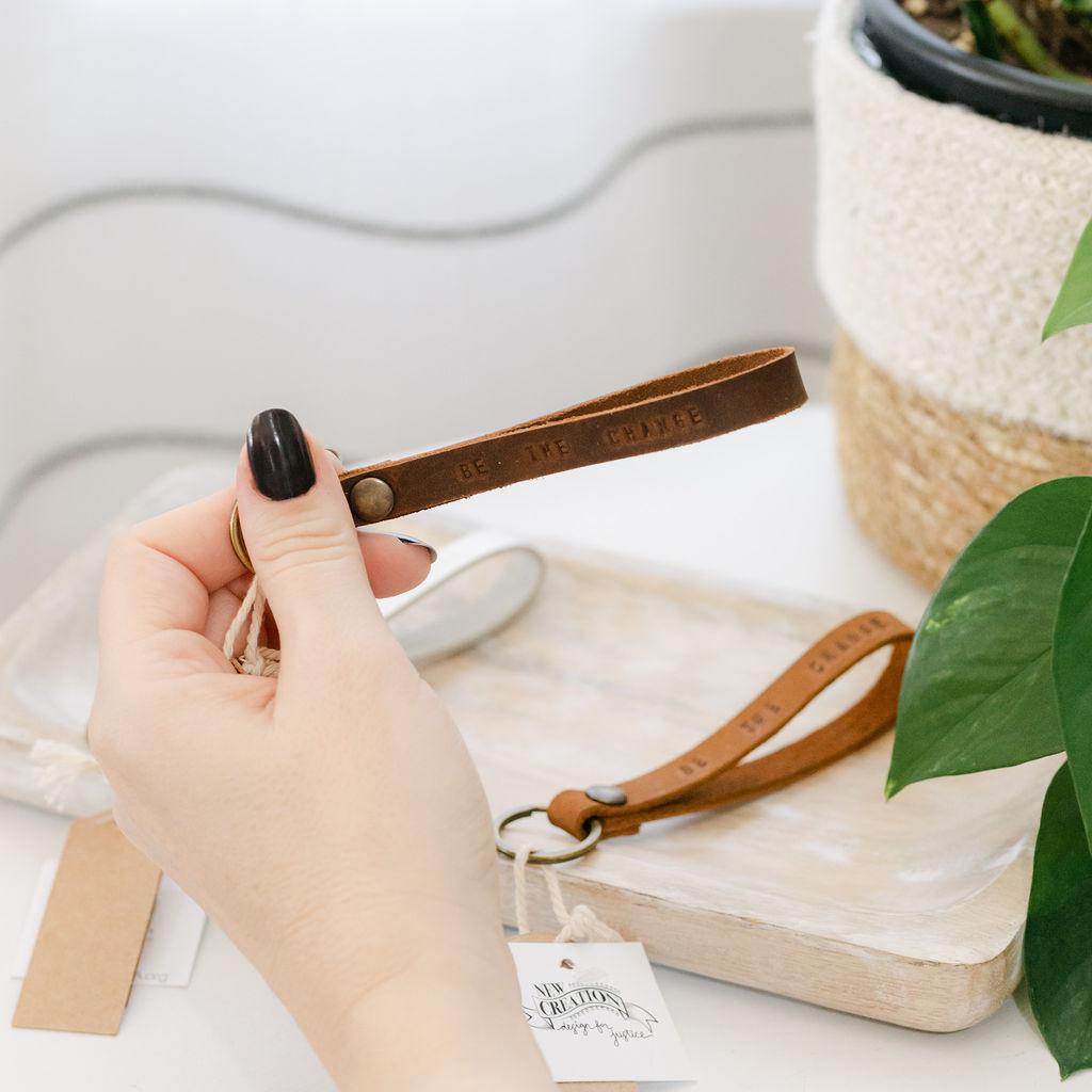 Be the Change Keychain