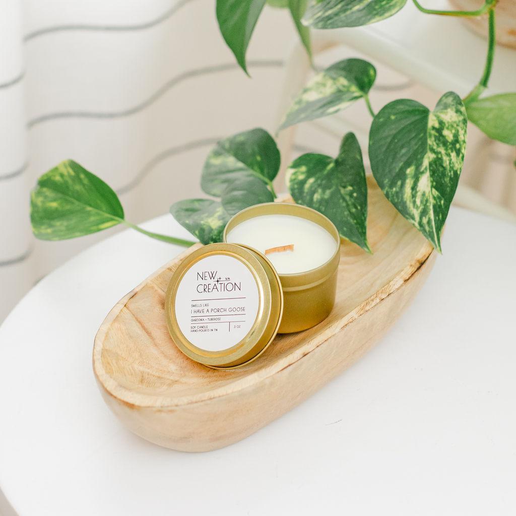 Smells Like I Have A Porch Goose Candle