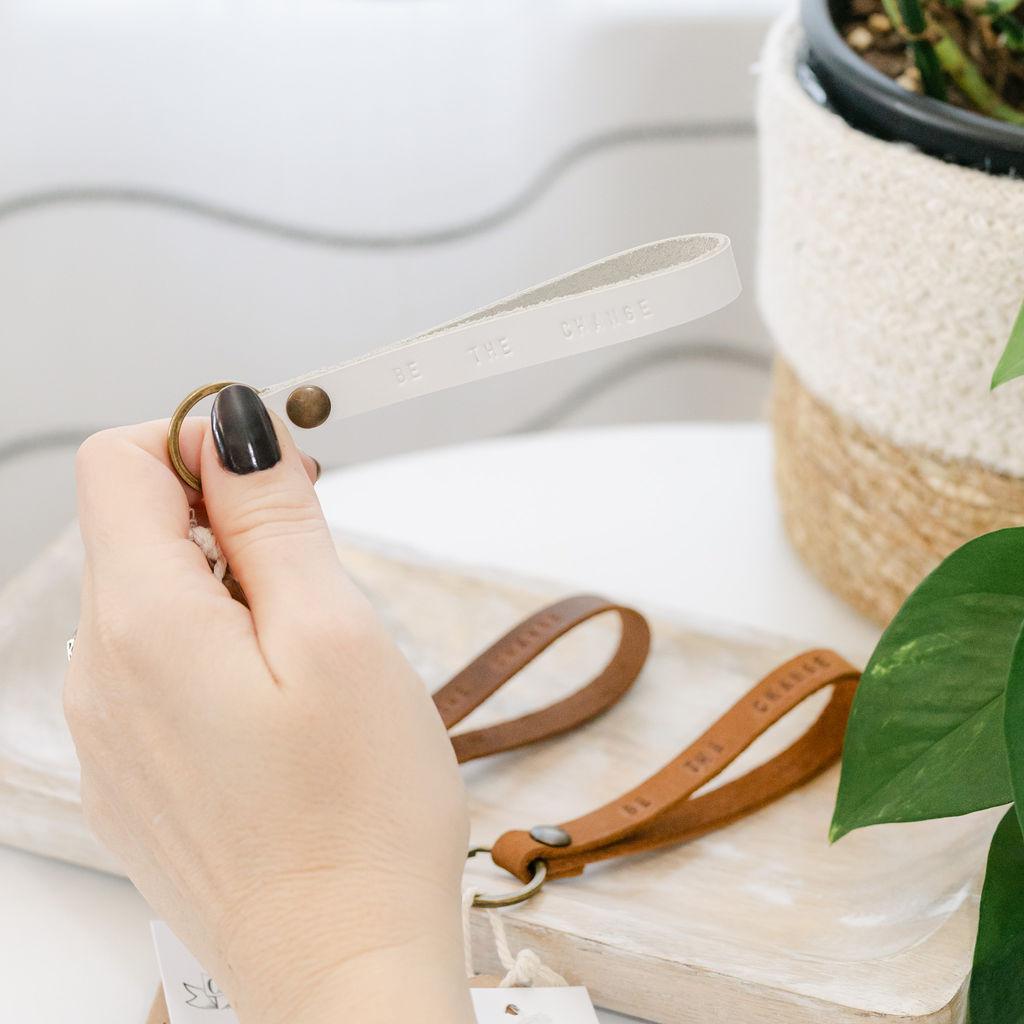Be the Change Keychain
