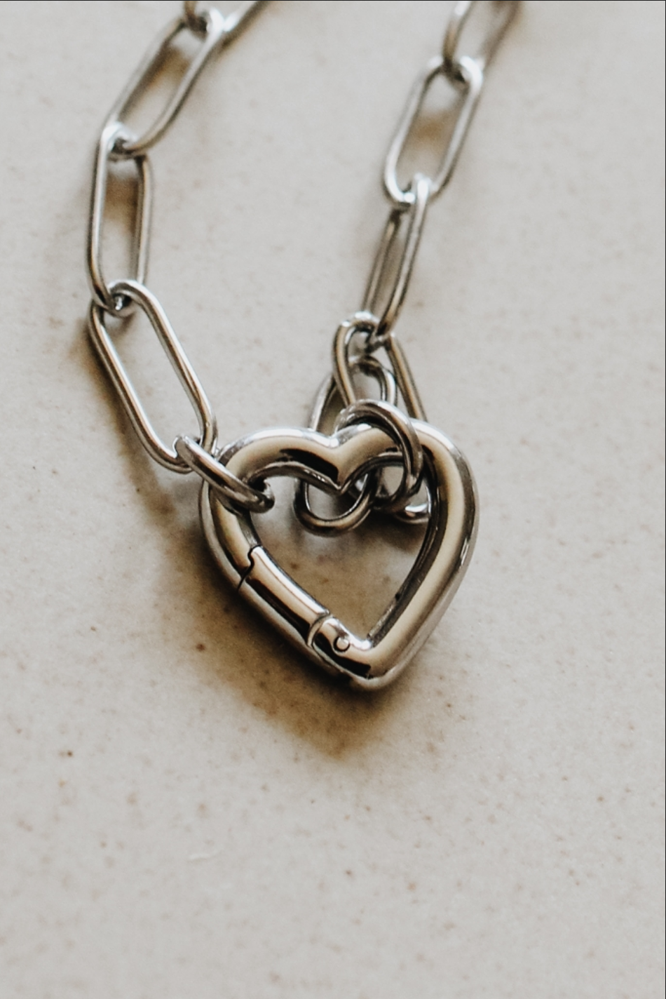 Open Heart Necklace