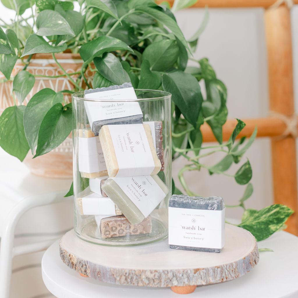 Tea Tree + Charcoal Warsh Bar