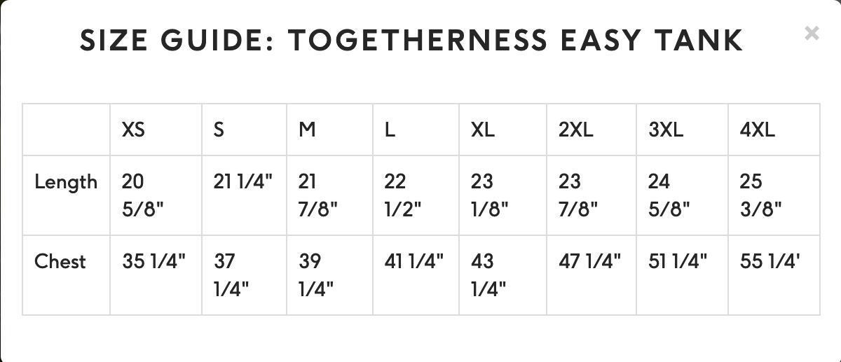 Togetherness Easy Tank