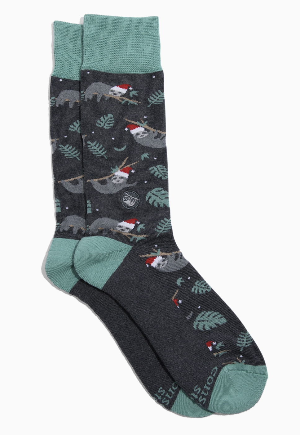 Protect Sloths Holiday Socks