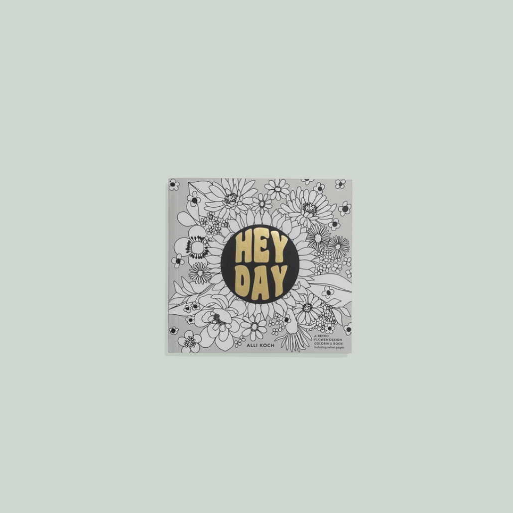 Hey Day Mini Coloring Book