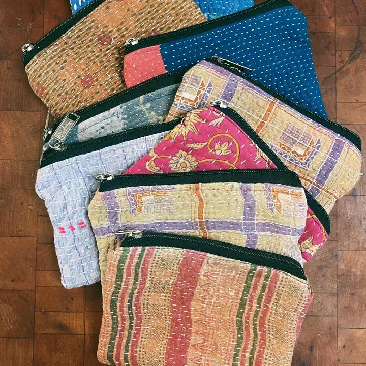 Saree Zipper Pouch