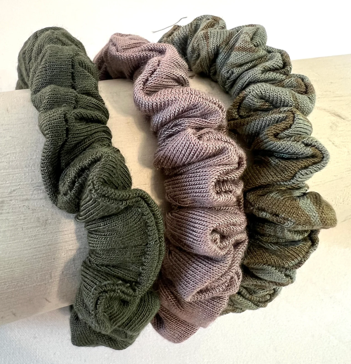 Mini Jersey Scrunchie Set