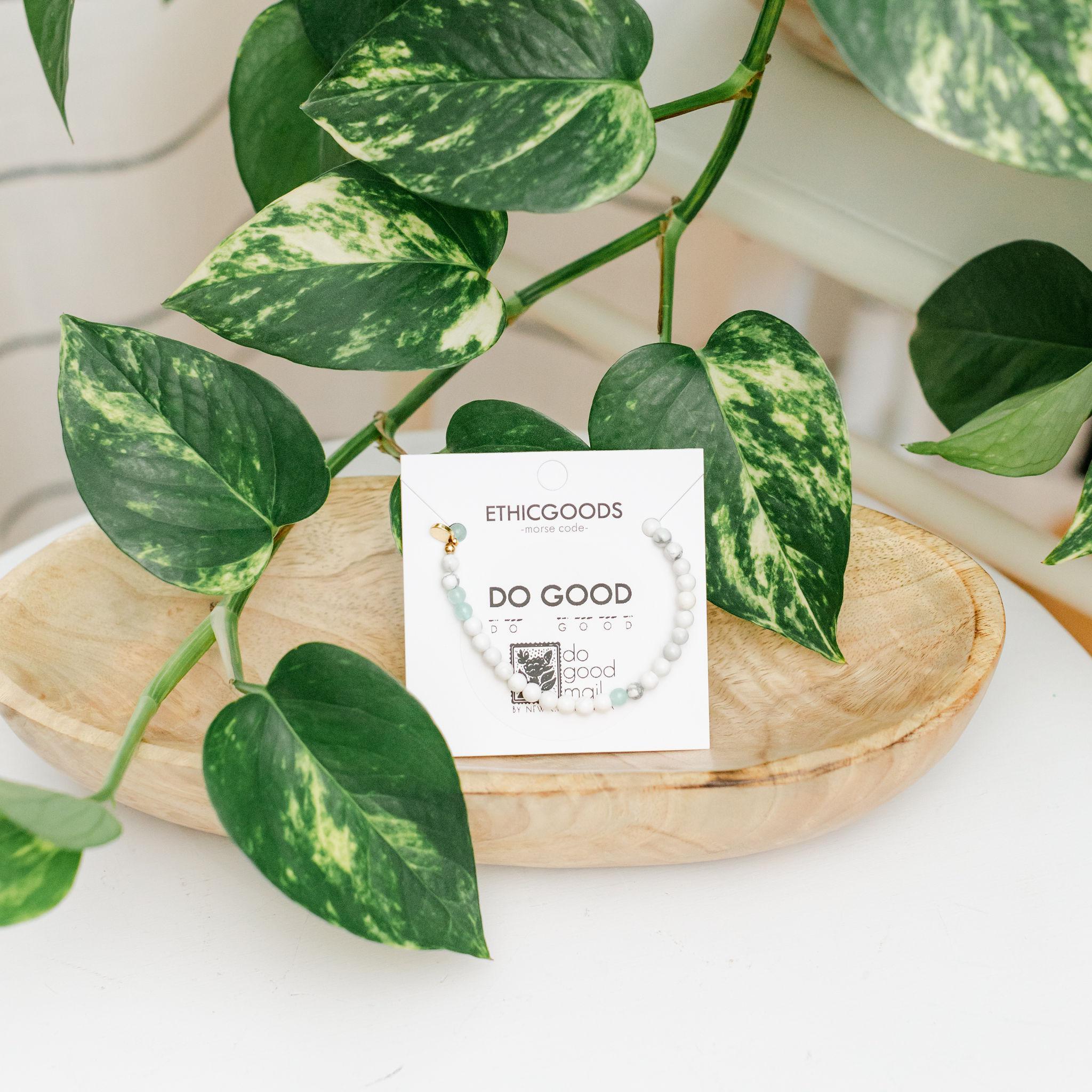 Do Good Morse Code Bracelet