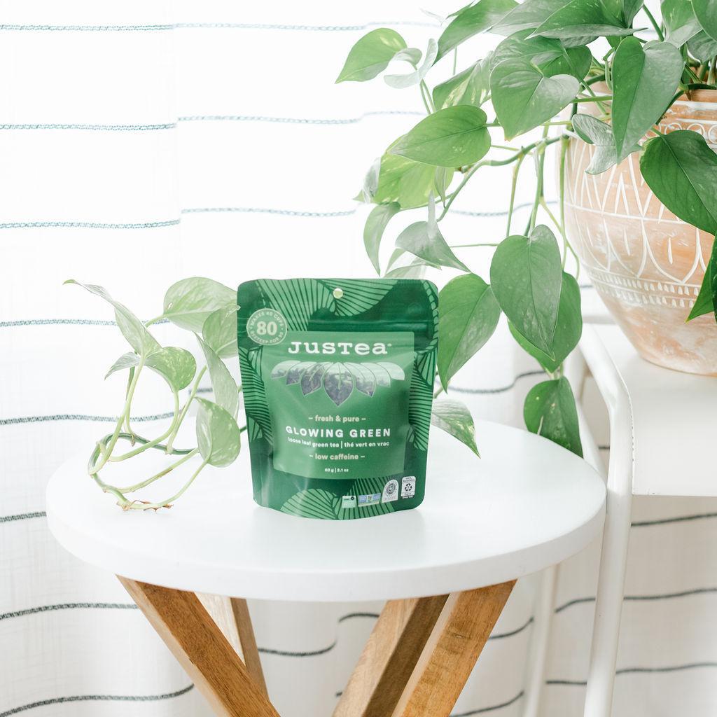 Glowing Green Tea Pouch