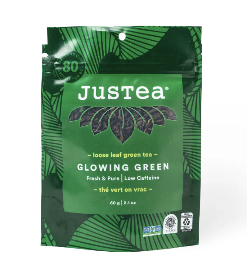Glowing Green Tea Pouch