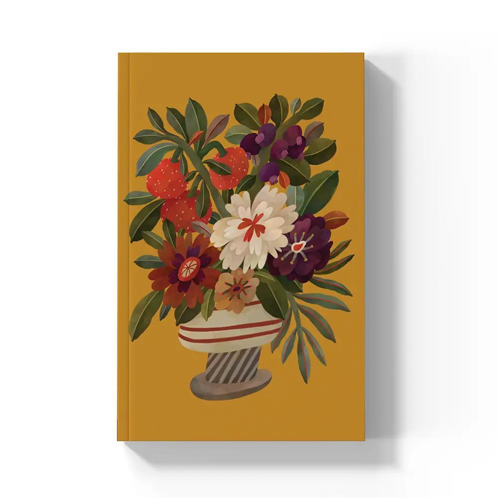 Autumnal Vase Layflat Journal