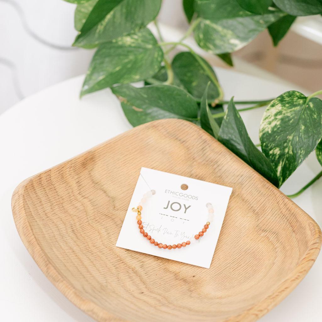 Joy Morse Code Bracelet