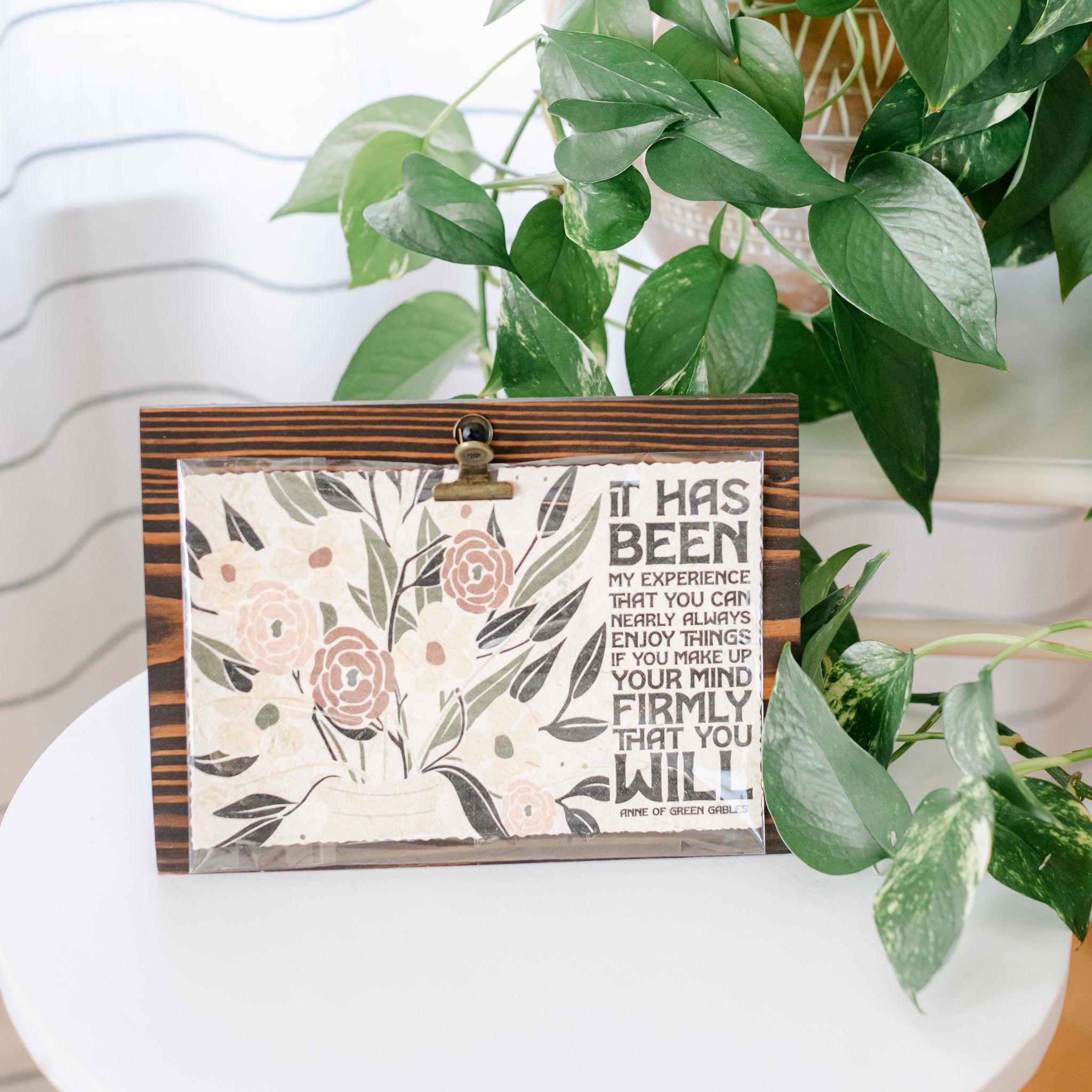 Make Up Your Mind Paper Sign