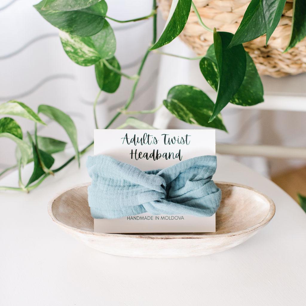 Muslin Twist Headband