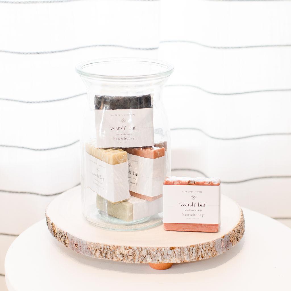 Lavender + Rose Warsh Bar