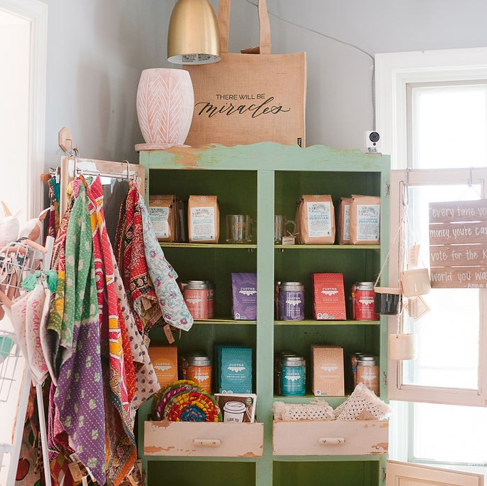 Kantha Kitchen Towel