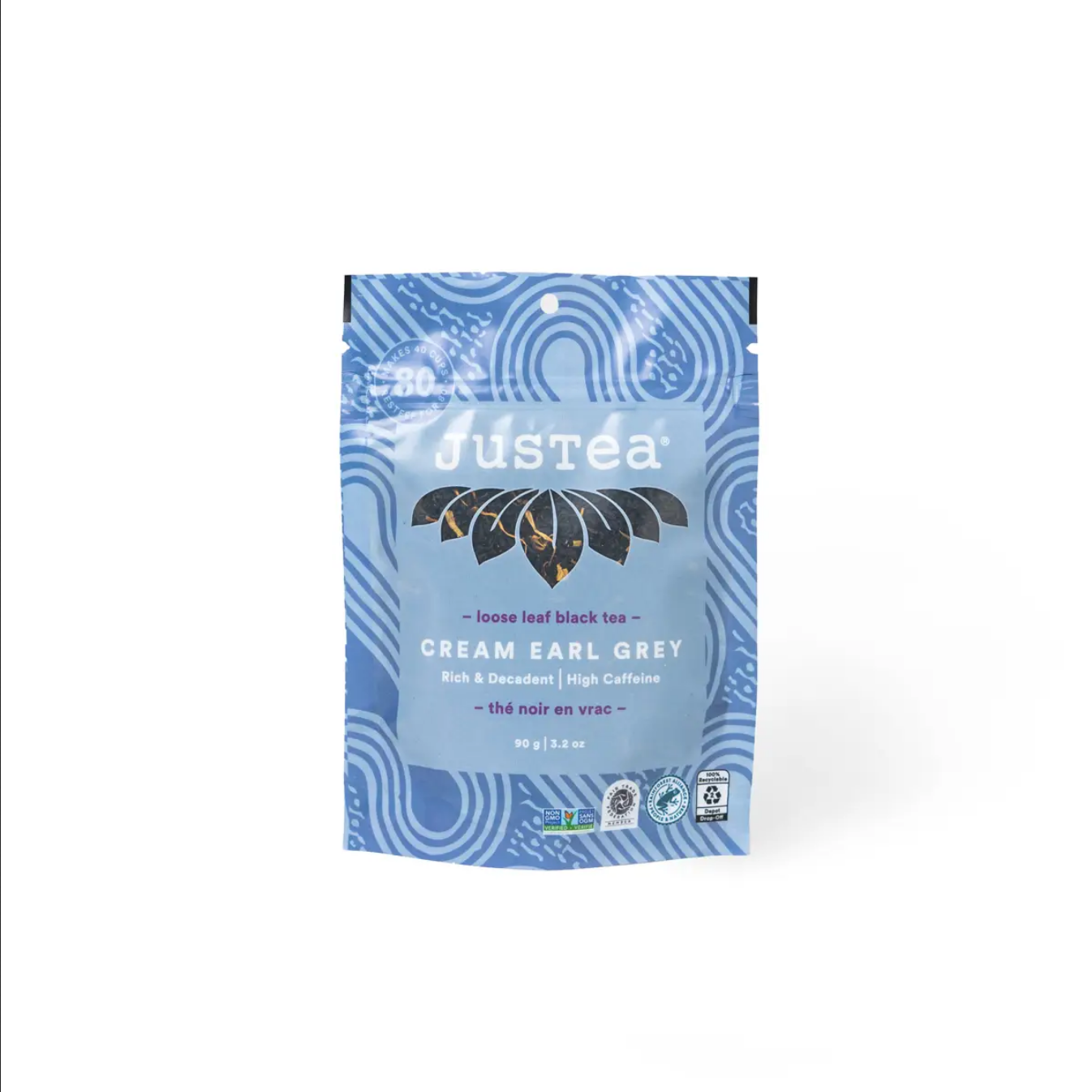 Cream Earl Grey Tea Pouch