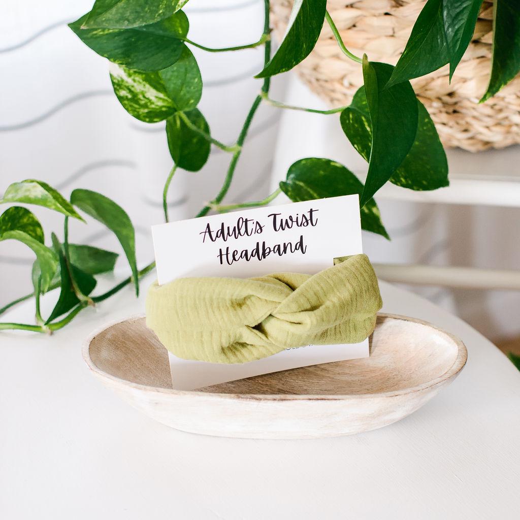 Muslin Twist Headband