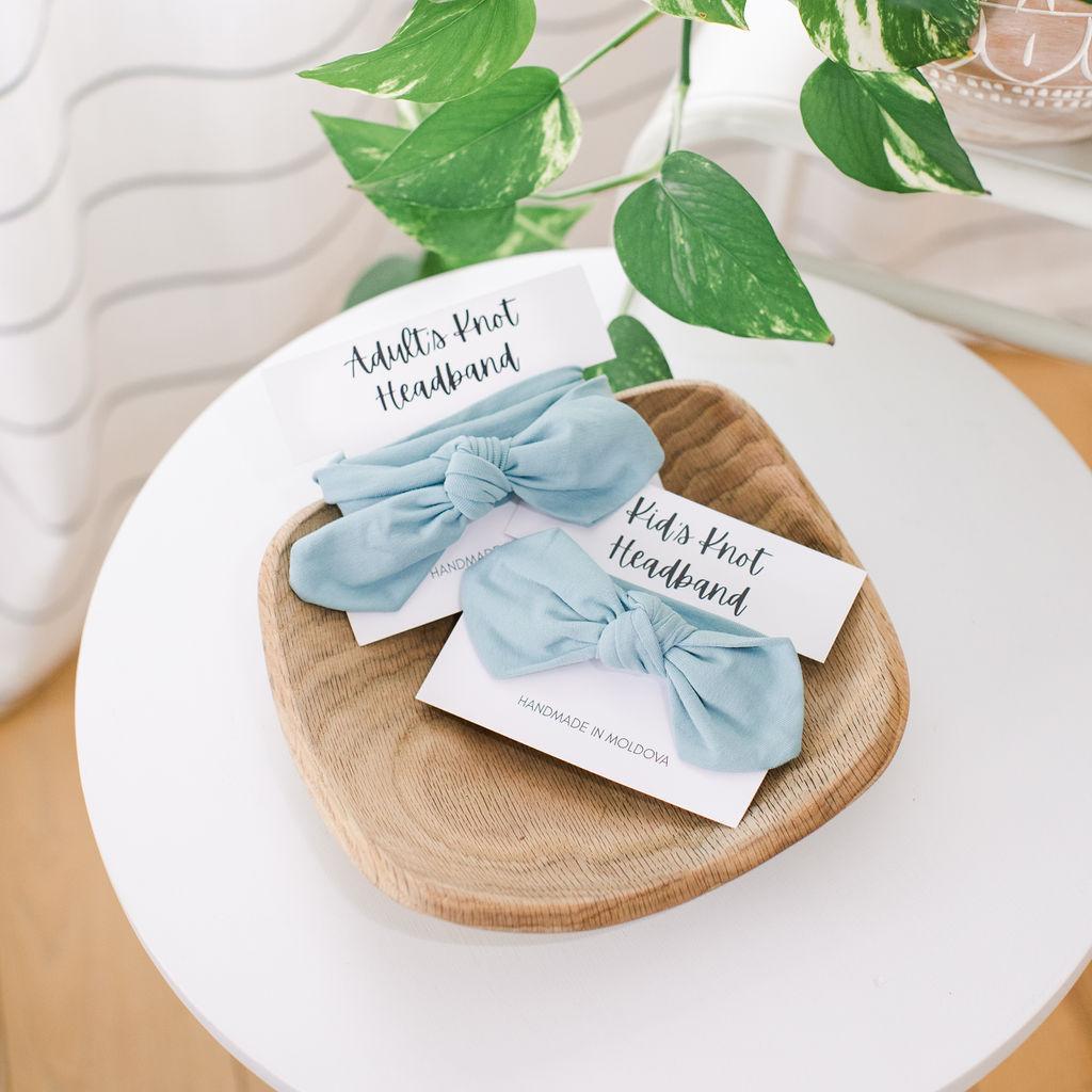 Mint Knot Headband