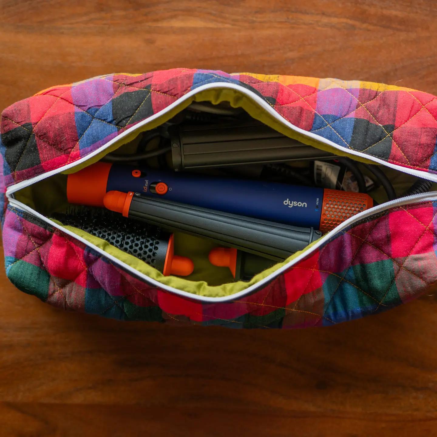 Quilted Travel Pouch