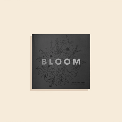 Bloom Floral Coloring Book