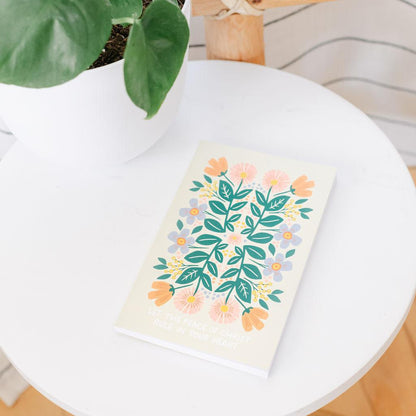 Faithful Floral Layflat Journal