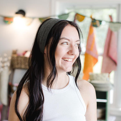 Dark Gray Knot Headband