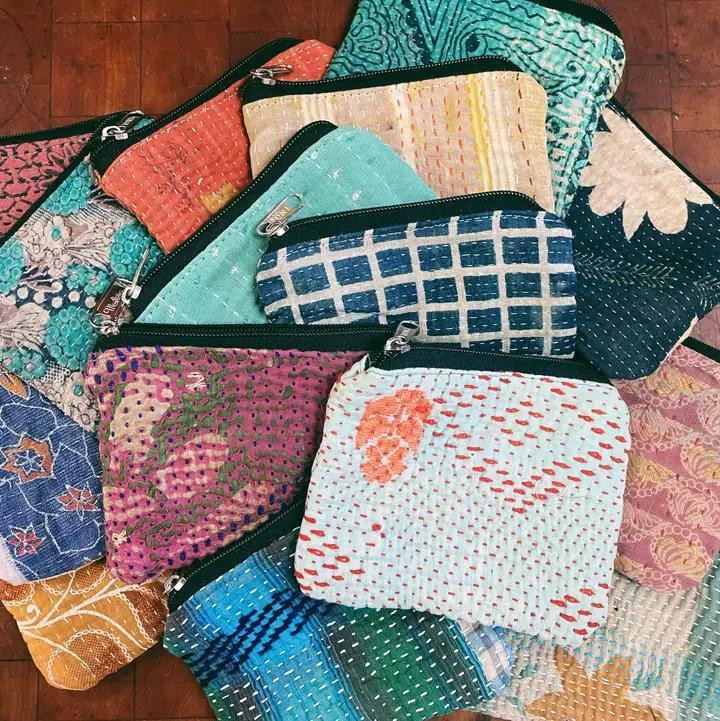 Saree Zipper Pouch
