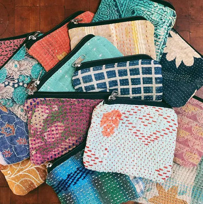 Saree Zipper Pouch