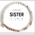 Beaded bracelet with &