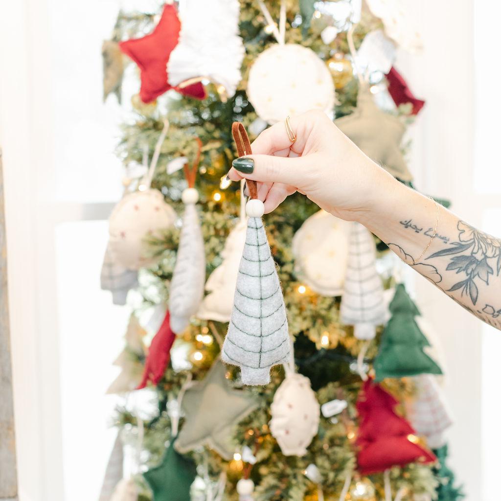 Festive Felt Fir Ornament