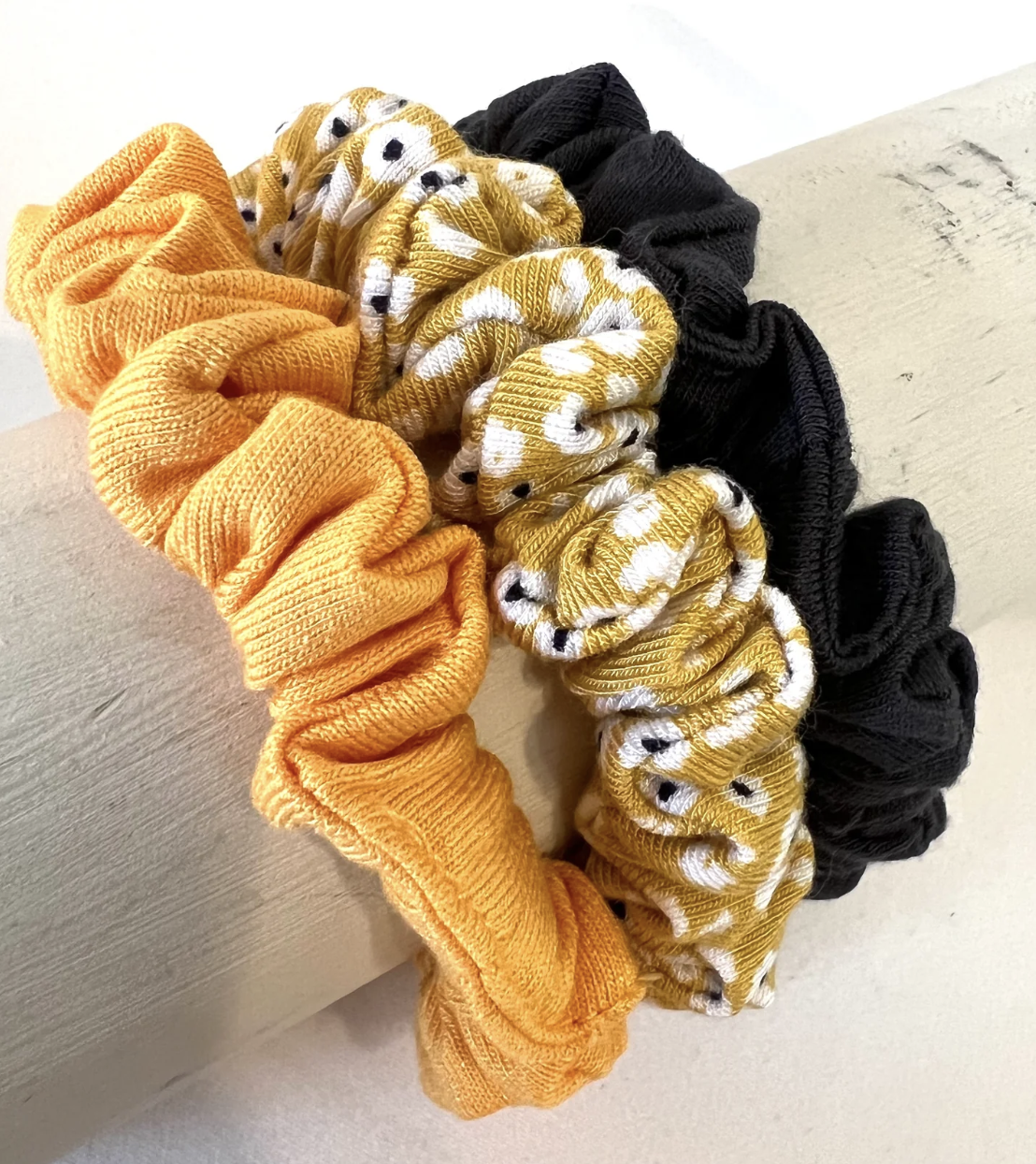Mini Jersey Scrunchie Set