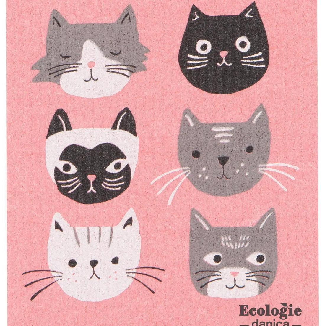 Cats Meow Swedish Dishcloth