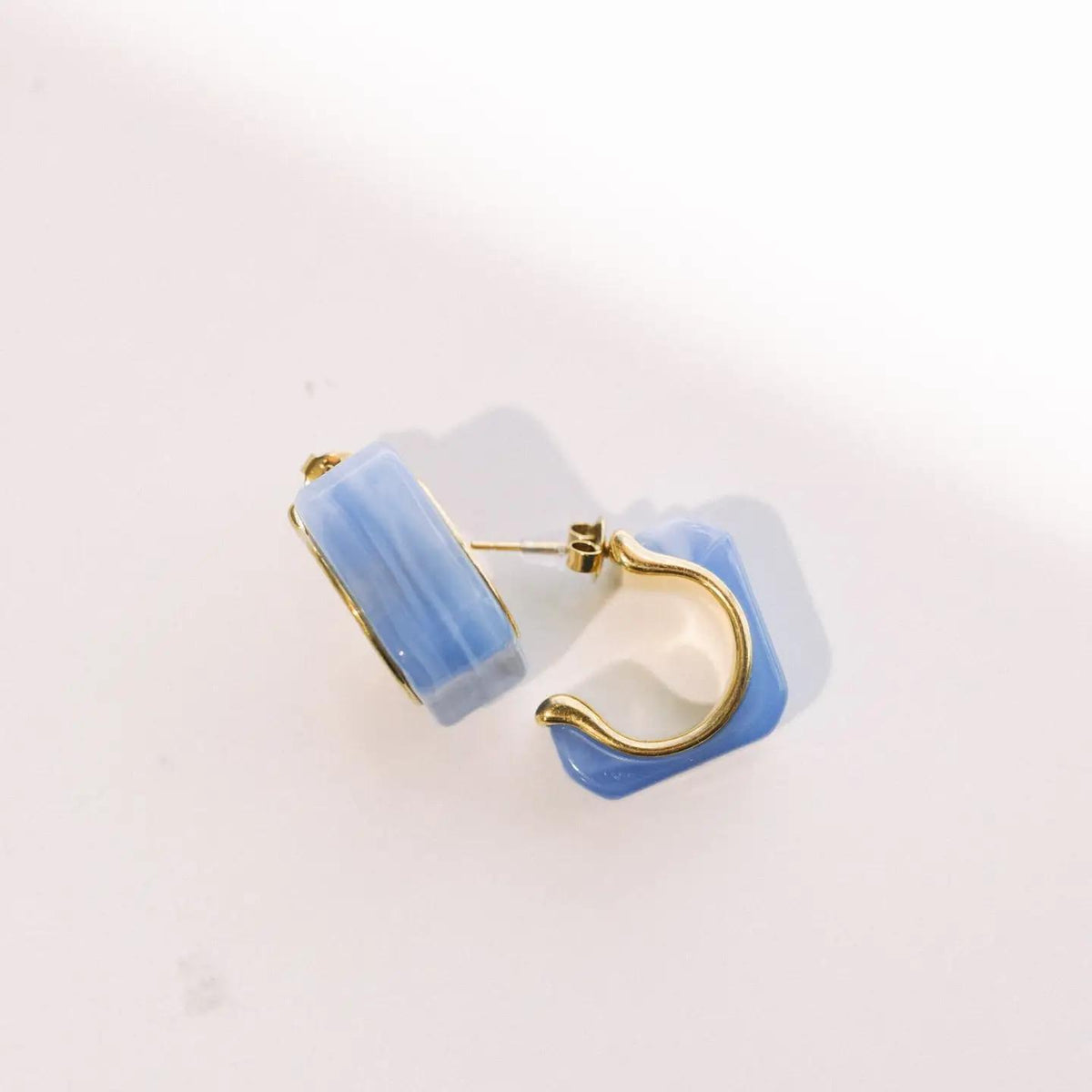 Color Coded Hoop Earrings