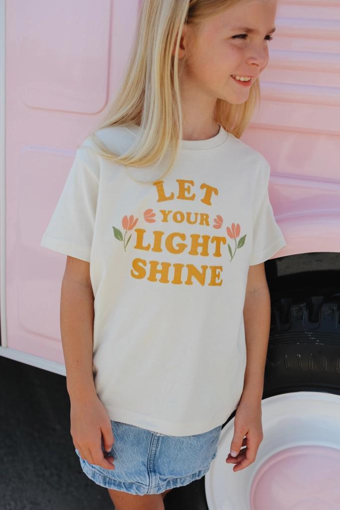 Kids Let Your Light Shine Tee
