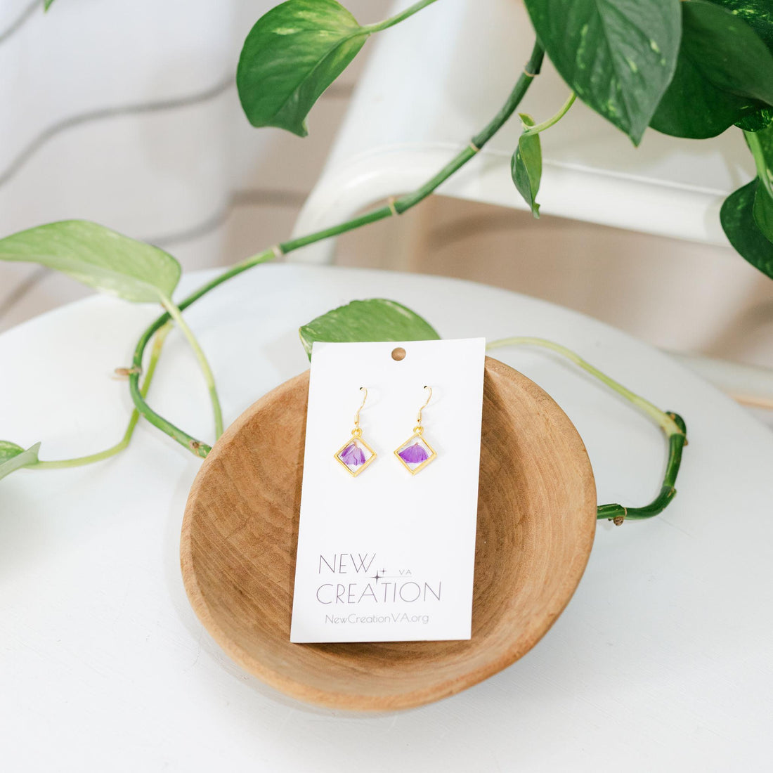 Sea Lavender Earrings