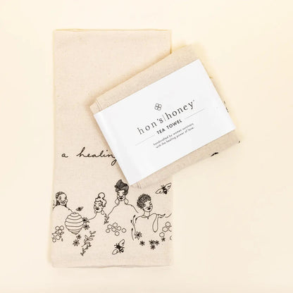 Healing Hive Tea Towel
