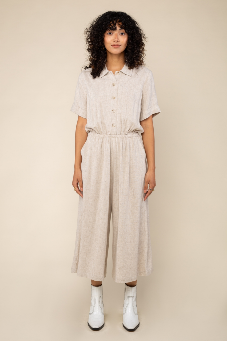 Hope Linen Jumpsuit