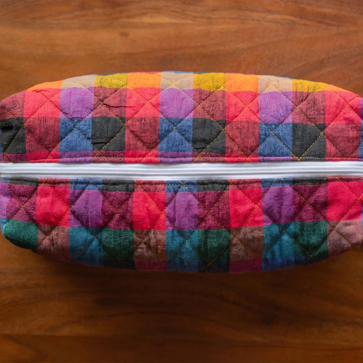 Quilted Travel Pouch
