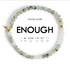 Beaded bracelet with &