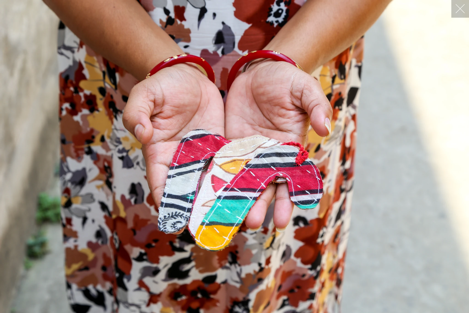 Kantha Christmas Ornaments